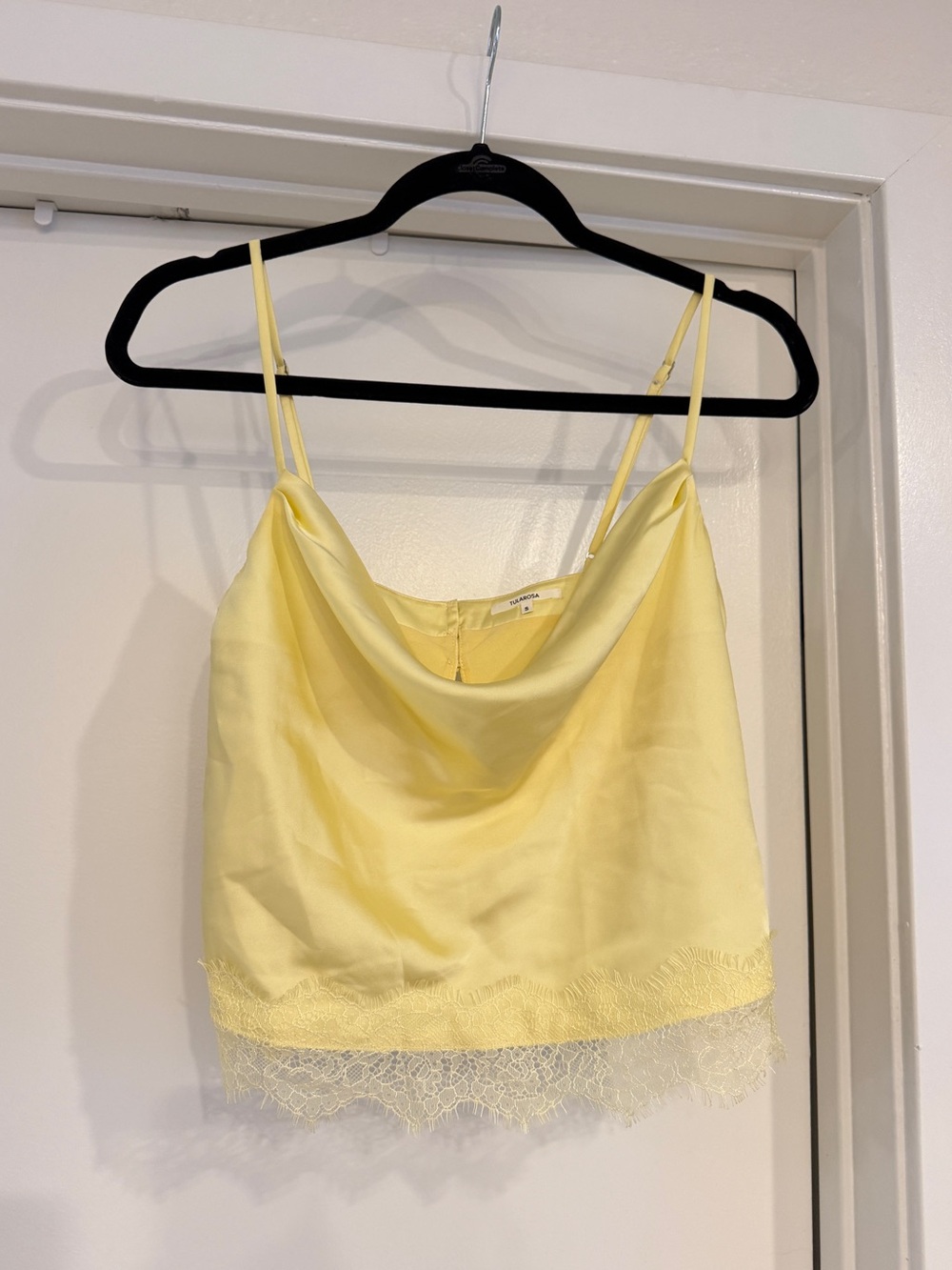 Revolve yellow top